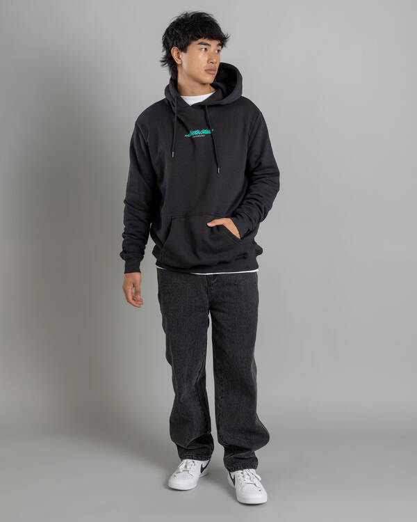 Santa Cruz Stacked Handled Strip Front Hoodie for Mens