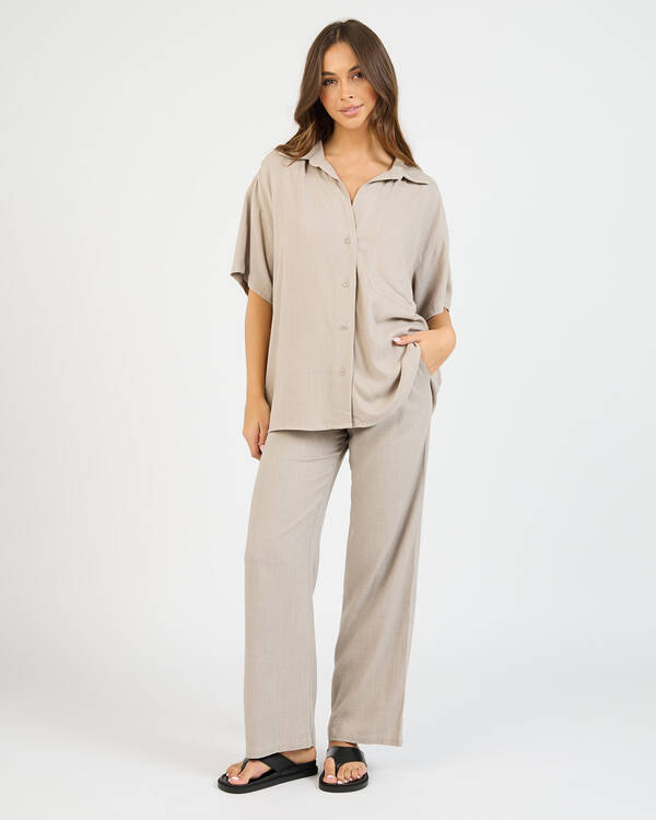 Mooloola Symi Vanessa Short Sleeve Shirt for Womens