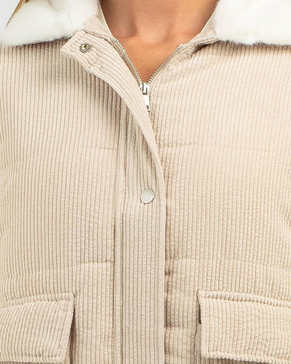 Mooloola Burkhart Cord Jacket for Womens