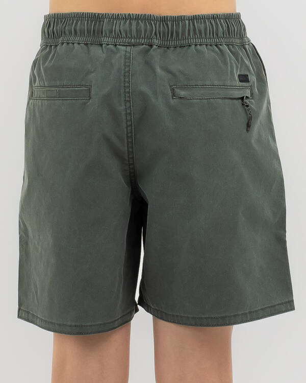 Skylark Boys' Ridge Elastic Waist Shorts for Mens