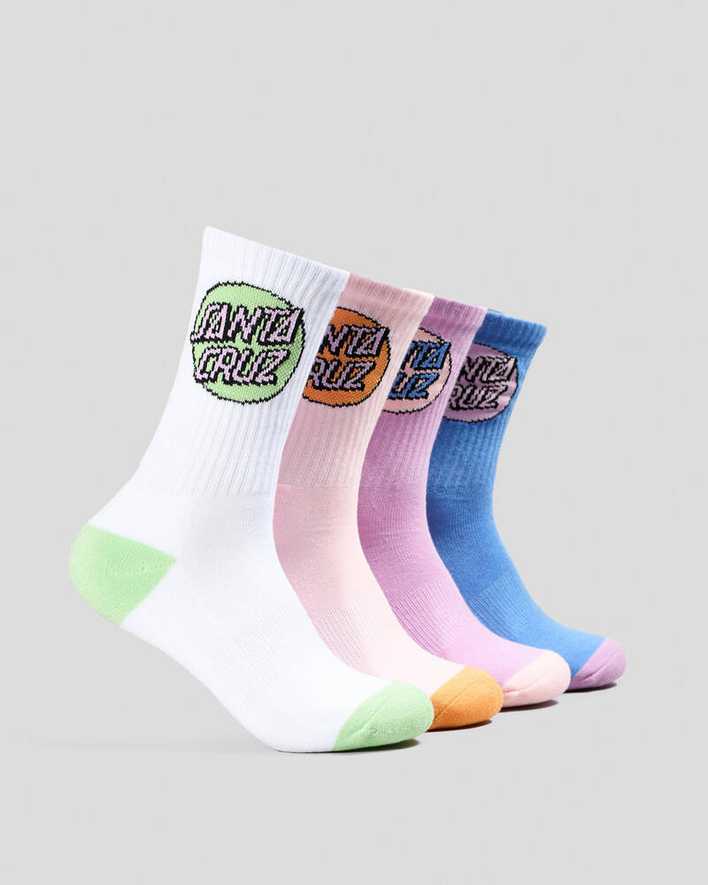 Santa Cruz Girl's Other Dot Crew Sock Pack for Womens