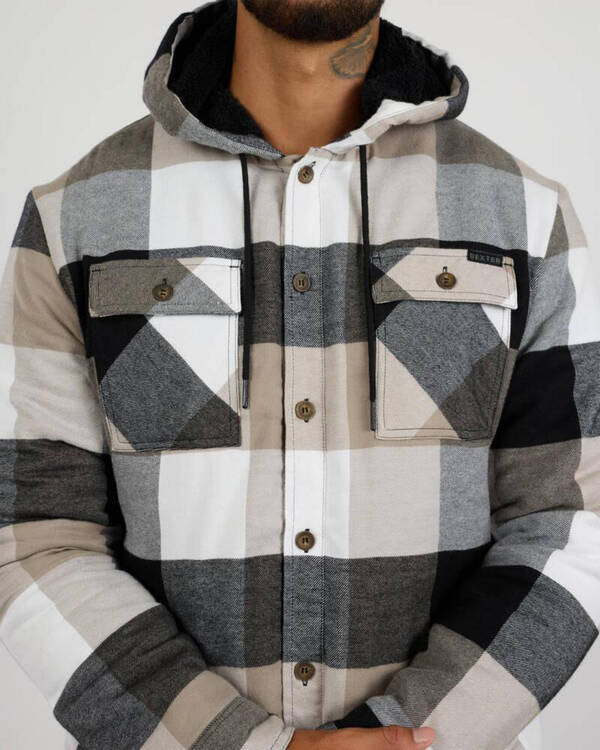 Dexter Spur Long Sleeve Flannel Shirt for Mens