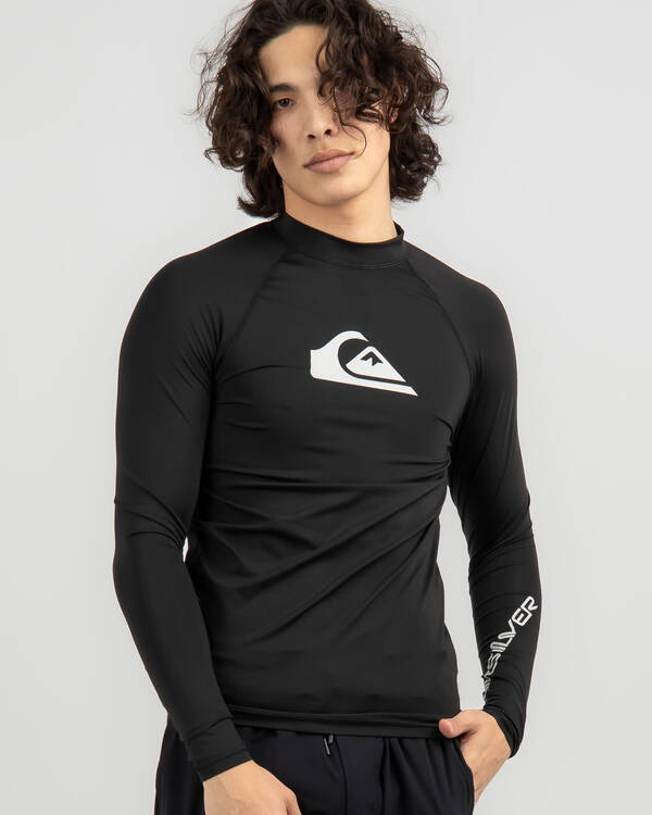 Quiksilver All Time Long Sleeve Wetshirt for Mens
