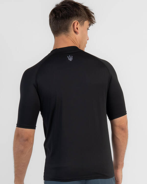 Far King Relaxed Fit Short Sleeve Rash Vest for Mens