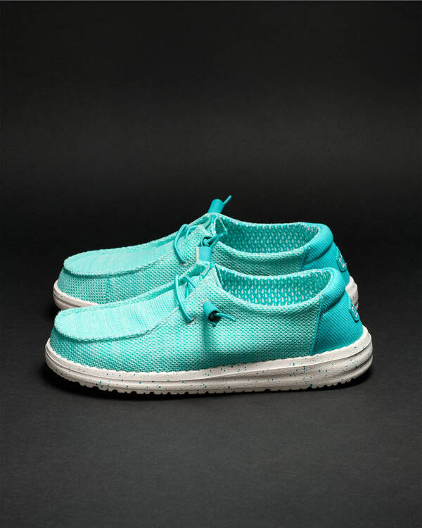 HEYDUDE Wendy Stretch Canvas Shoes for Womens