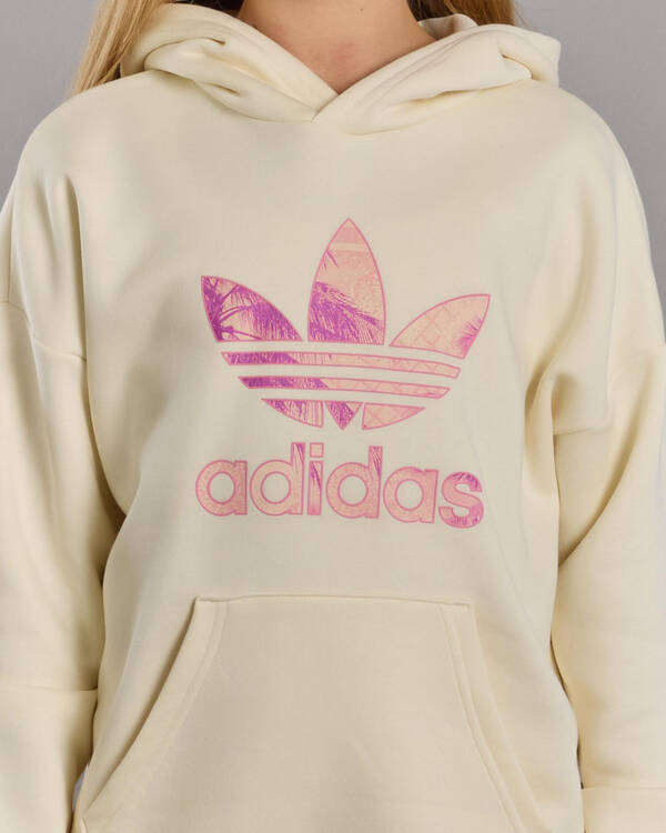adidas Girls' Trefoil Hoodie for Womens