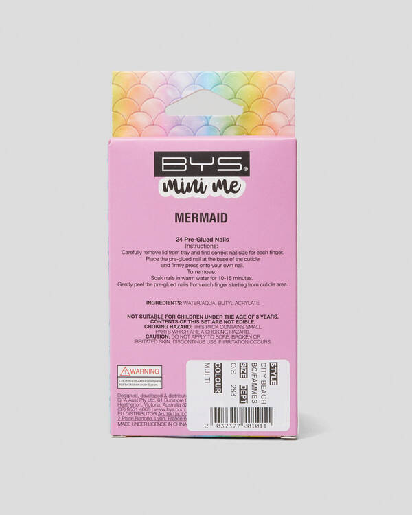 Get It Now MINI ME MERMAID PRESS ON NAIL PACK for Womens