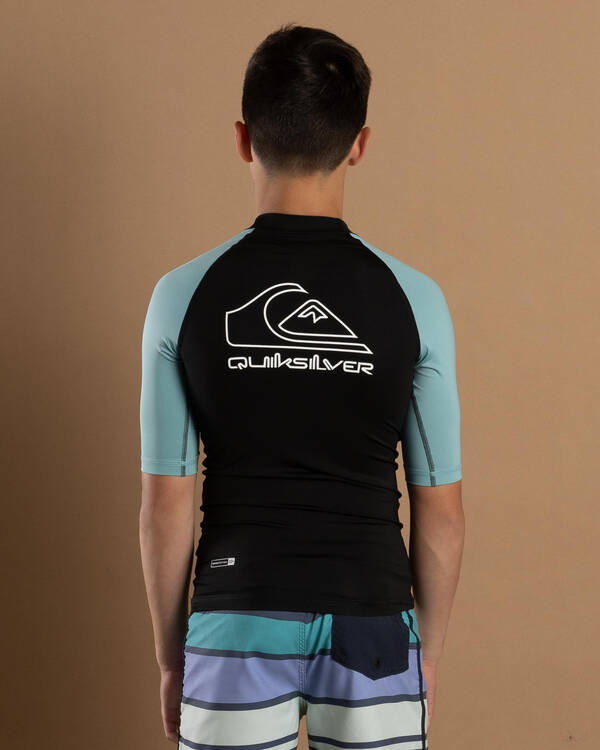 Quiksilver Boys'  On Tour Short Sleeve Wet Shirt for Mens