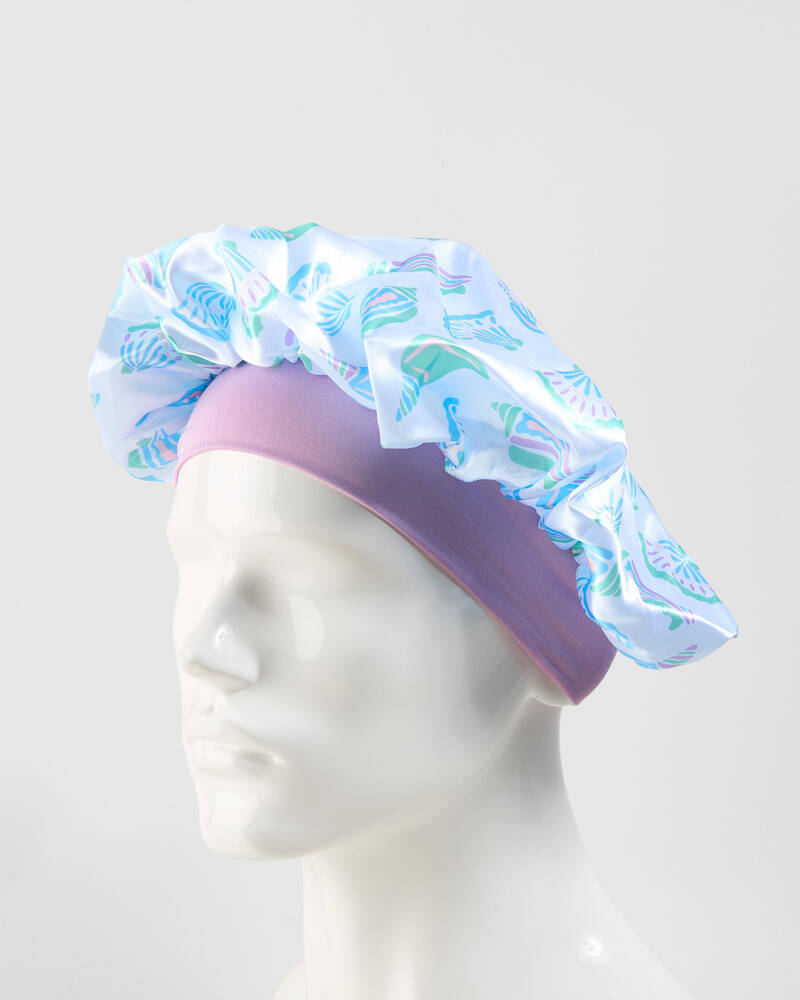 Get It Now Seashell Satin Bonnet for Womens