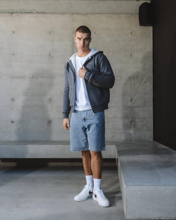 Lucid Uniform Zip Through Hoodie for Mens