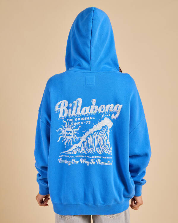 Billabong Surfing Riptide Zip Through Hoodie for Womens