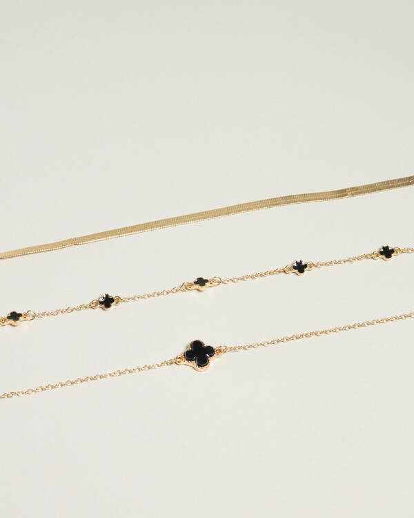 Karyn In LA Baby Clover Bracelet pack for Womens