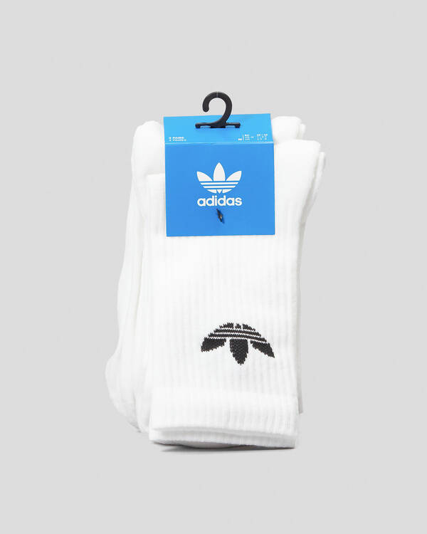 adidas Women's Trefoil Crew Sock Pack for Womens