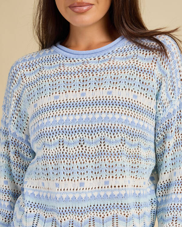 Mooloola Dream Catcher Crochet Jumper for Womens