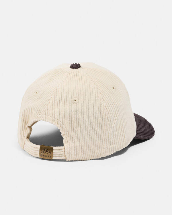 Rusty Orbit Cord Six Panel Cap for Mens