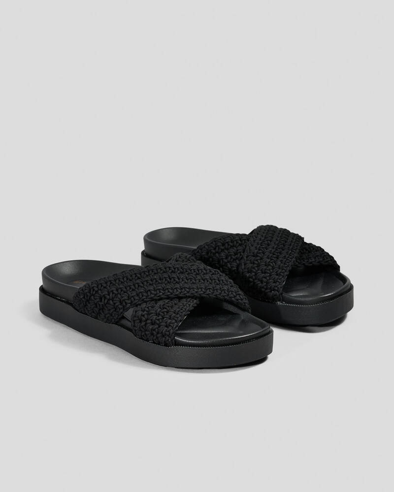 Ava And Ever Crete Crochet Flatform Shoes for Womens