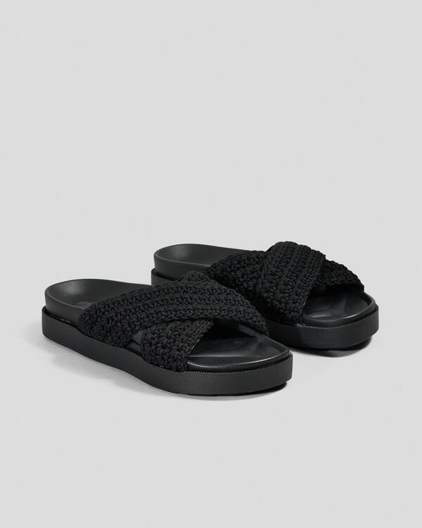 Ava And Ever Crete Crochet Flatform Shoes for Womens