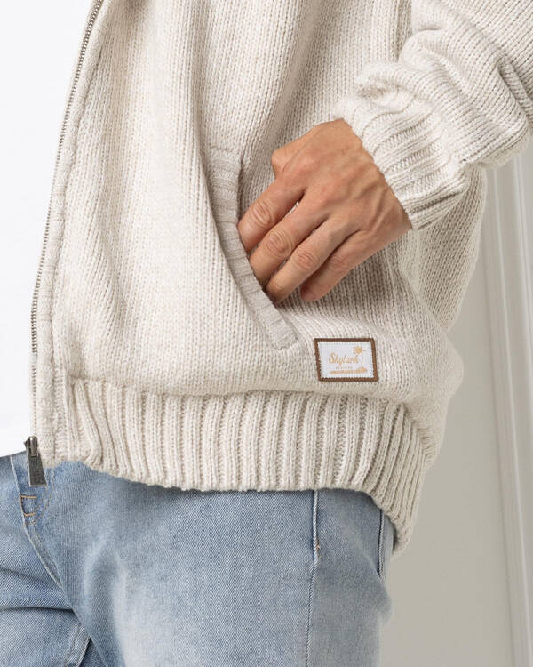Skylark Limit Hooded Knit Jumper for Mens