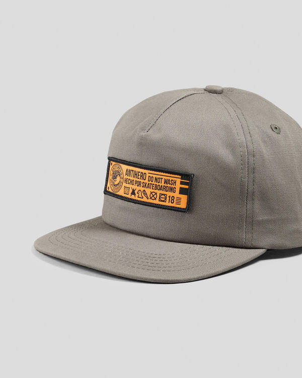Antihero Hecho Por Skate Snapback Cap for Mens