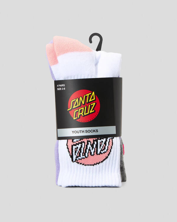 Santa Cruz Girl's Other Dot Crew Sock Pack for Womens