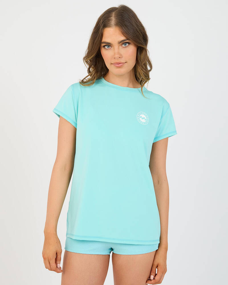 Billabong Sundays Short Sleeve Rash Vest for Womens