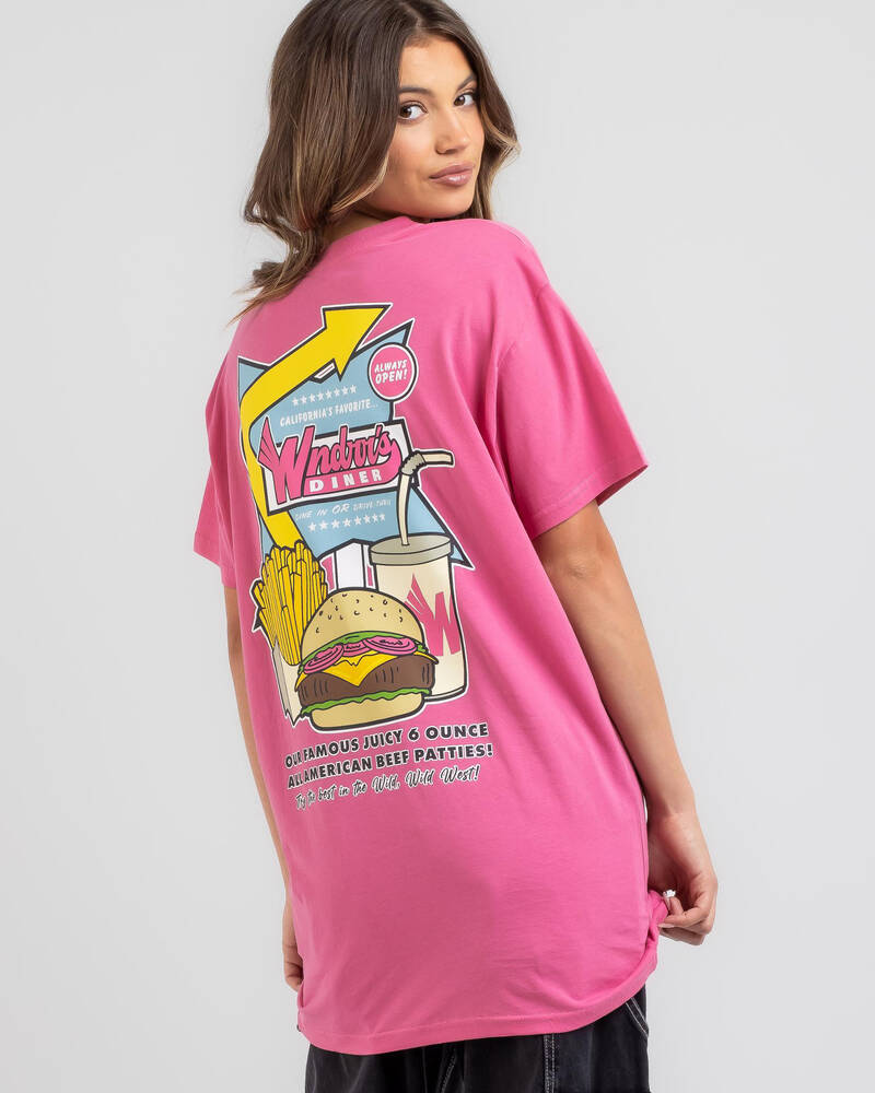 Wndrr Drive-Thru T-Shirt for Womens