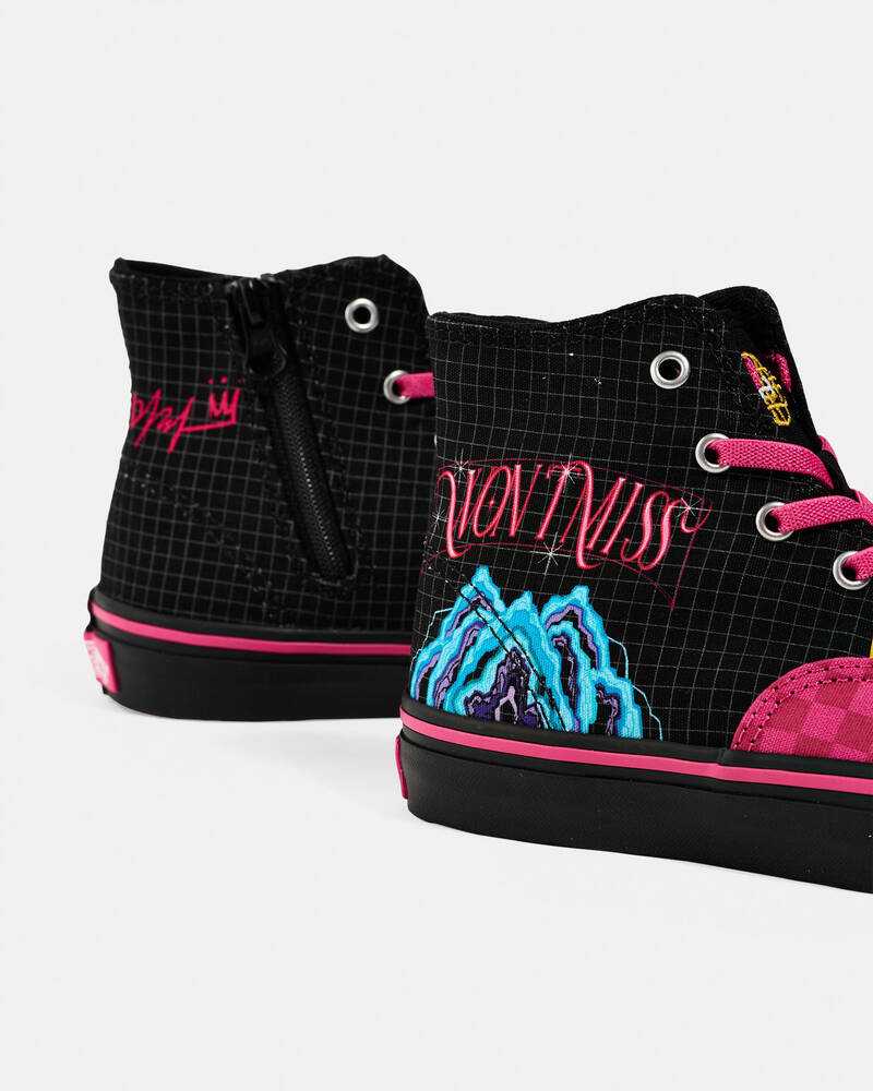 Vans Kids' KPop Demon Hunters Authentic Hi Shoes for Unisex