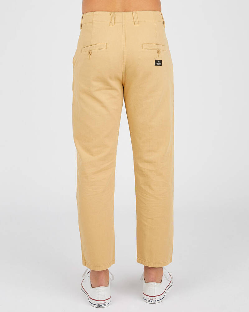 Rusty Manila Cropped Chino Pants for Mens
