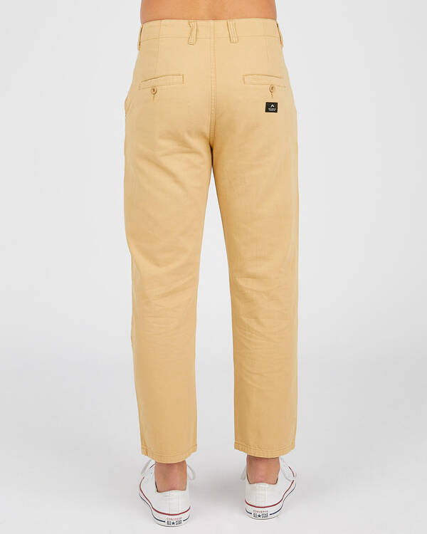 Rusty Manila Cropped Chino Pants for Mens