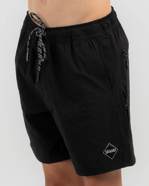 Skylark Boys' Xpedition Elastic Waist Shorts for Mens
