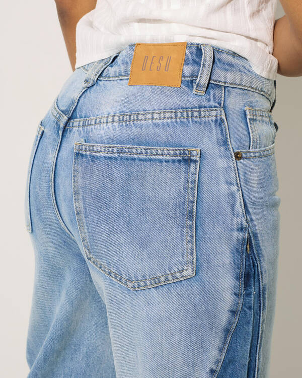 DESU Celeste Wide Leg Jeans for Womens