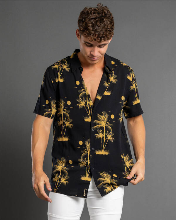 Lucid Escapade Short Sleeve Shirt for Mens