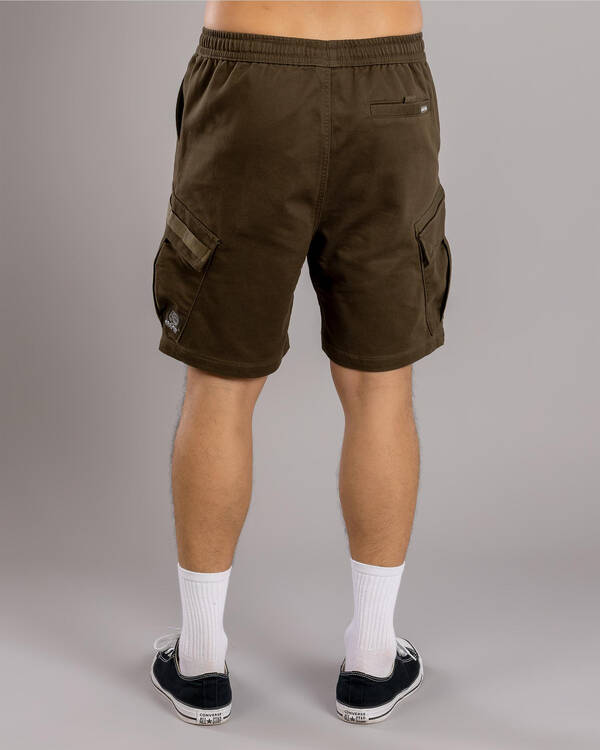 Jacks Edition Elastic Waist Shorts for Mens