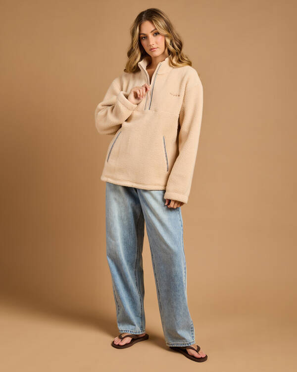 Rhythm Heritage 1/4 Zip Sweatshirt for Womens