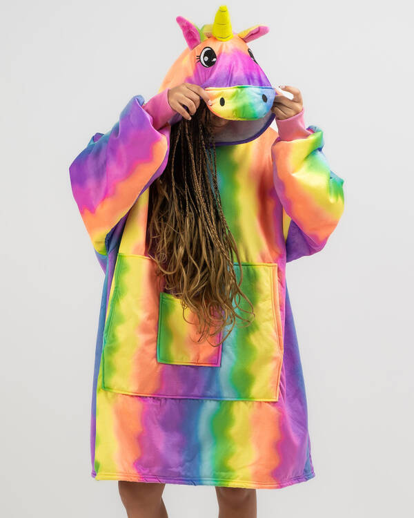 Bash Rainbow Ripple Unicorn Bash Hoodie for Unisex