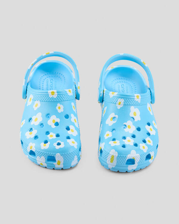 Crocs Toddlers' Classic Daisy Clogs for Unisex