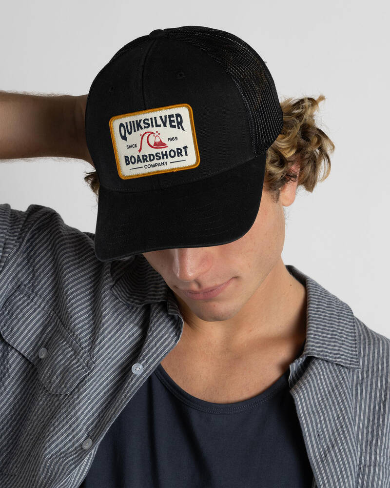 Quiksilver Stretched Twill Trucker Cap for Mens