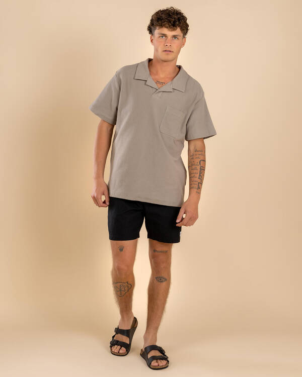 Rhythm Vintage Terry Polo Shirt for Mens