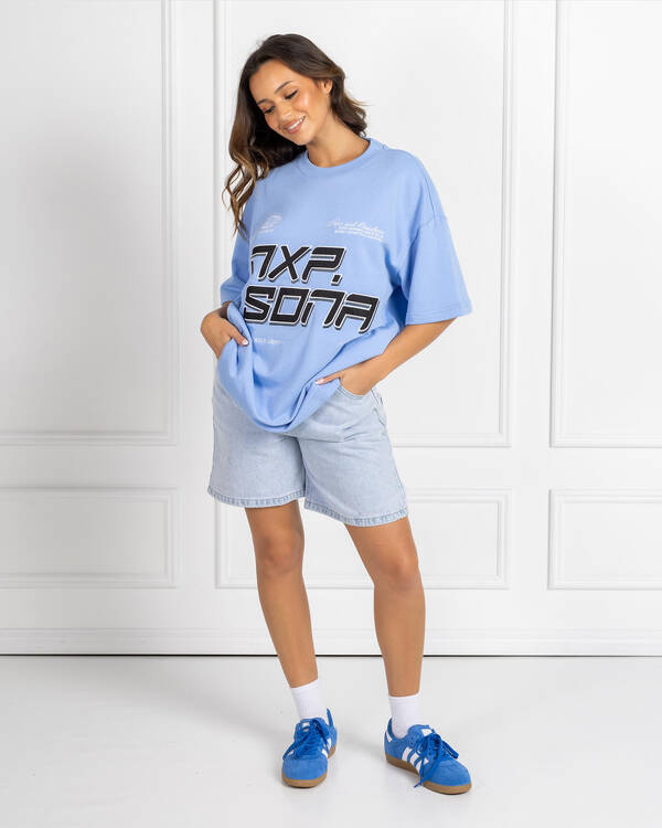 Nena & Pasadena Lasso Loopback Raptor T-Shirt for Womens