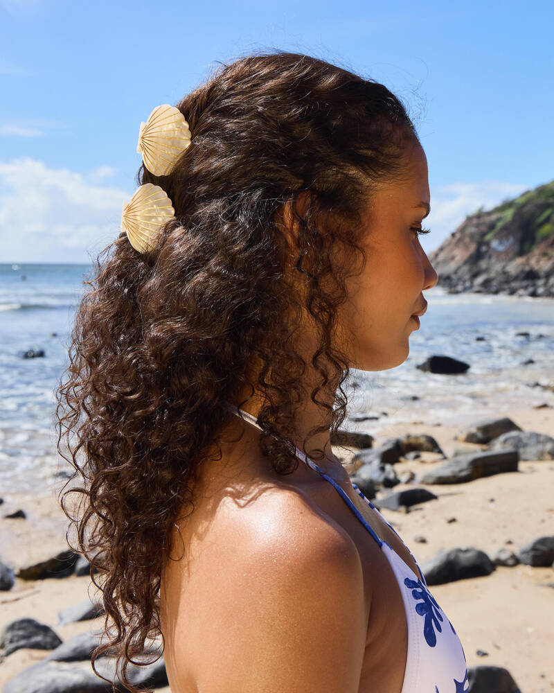 Karyn In LA Geena Shell Hair Claw Clip Pack for Womens