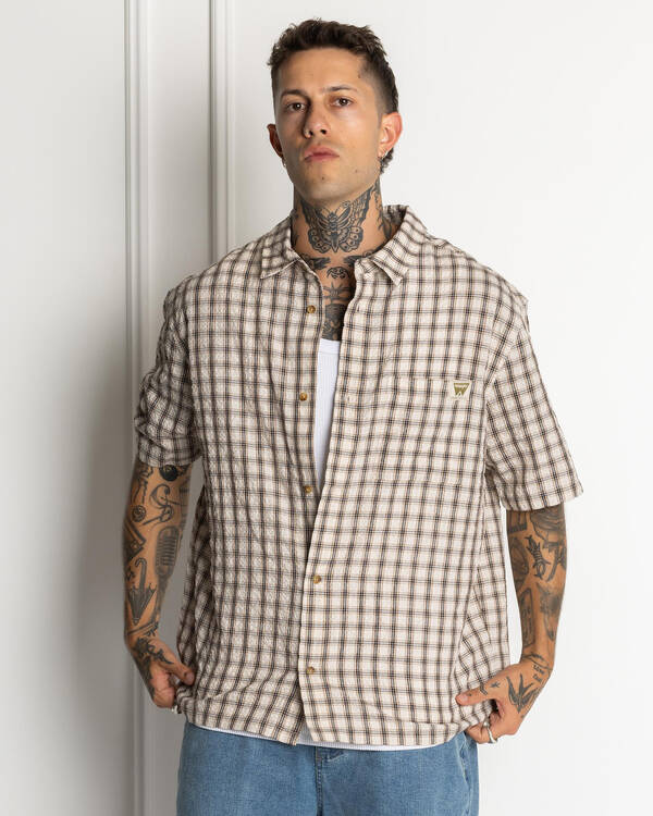 Wrangler Boxcar Short Sleeve Shirt for Mens