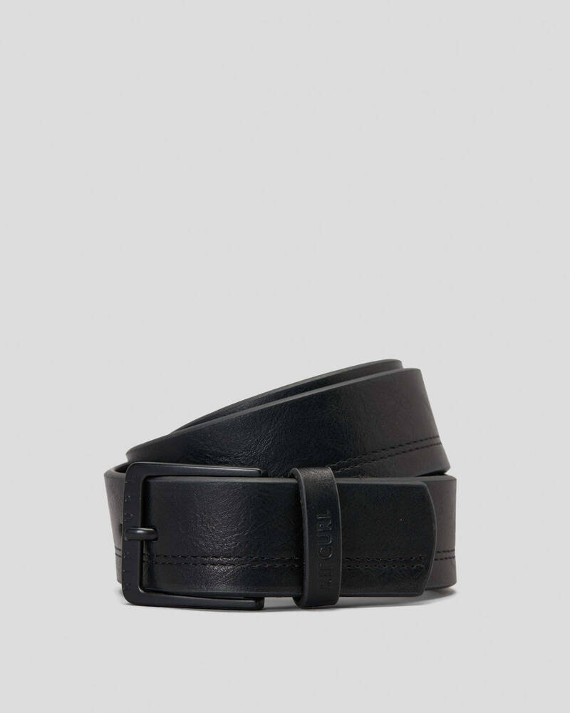Rip Curl Double Stitch PU Belt for Mens