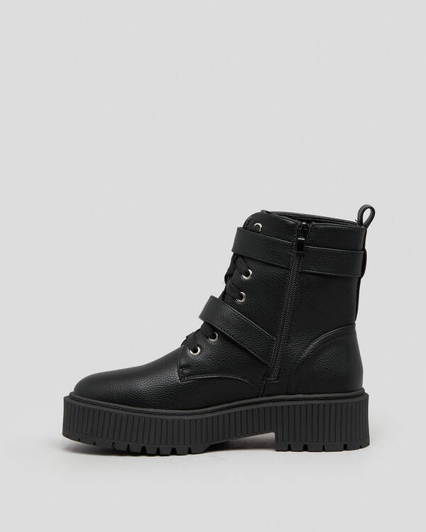 Jonnie Buckle Up Boots for Womens