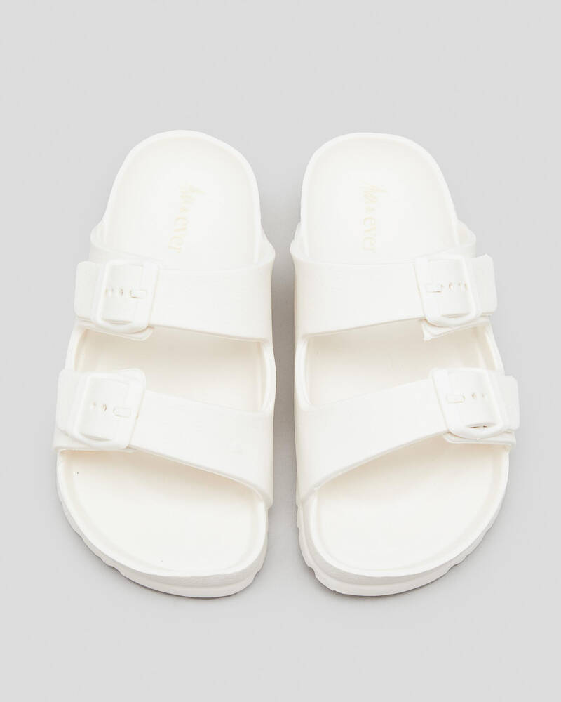 Ava And Ever Girls' Denver Slide Sandals for Womens