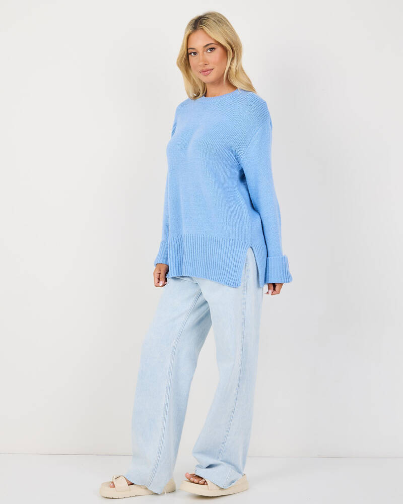 Mooloola Athena Crew Neck Knit Jumper for Womens