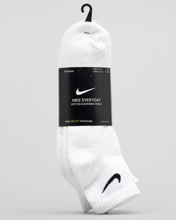 Nike Women's Everyday Cushion Ankle Sock Pack for Womens