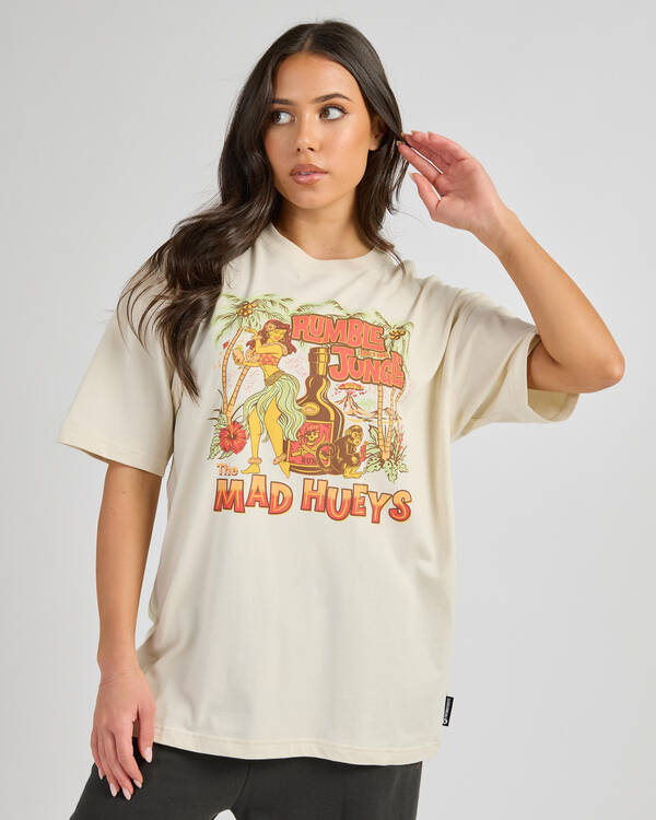 The Mad Hueys Rumble Jungle Oversized T-Shirt for Womens
