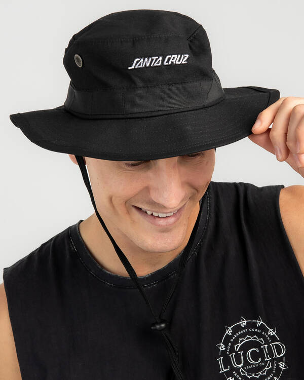 Santa Cruz Santa Cruz Classic Strip Bucket Hat for Mens