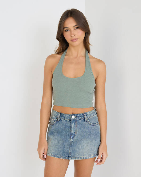 Pink Diamond Fay Halter Top for Womens