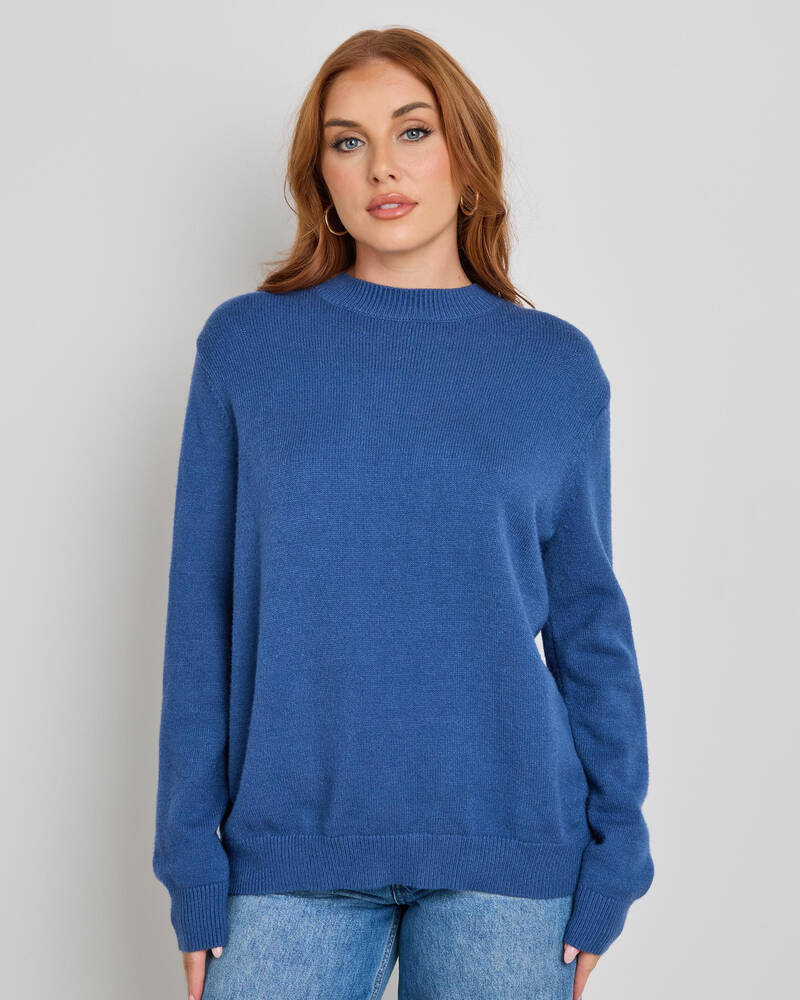 Mooloola Calypso Crew Neck Knit Jumper for Womens